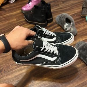 7.5 women’s black vans